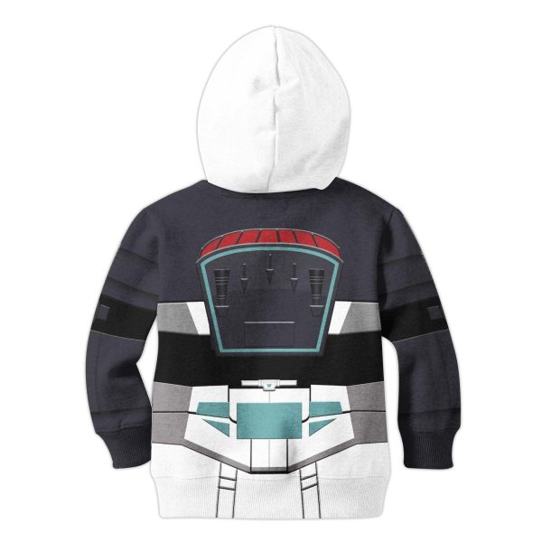 Black Convoy Kid Costume Cosplay Hoodie Sweatshirt T-Shirt 1 - Image 2