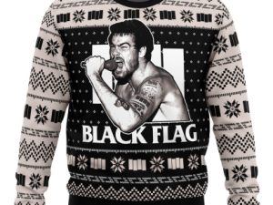Black Flag Ugly Christmas Sweater - Image 1