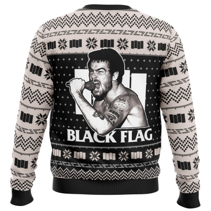 black flag ugly christmas sweater 2 Black Flag Ugly Christmas Sweater - Image 2
