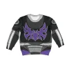 Black Hot Rodimus Kid Costume Cosplay Hoodie Sweatshirt T-Shirt 2 - Image 1