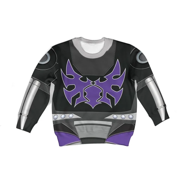 Black Hot Rodimus Kid Costume Cosplay Hoodie Sweatshirt T-Shirt 2 - Image 1