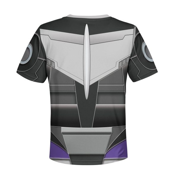 Black Hot Rodimus Kid Costume Cosplay Hoodie Sweatshirt T-Shirt 3 - Image 2