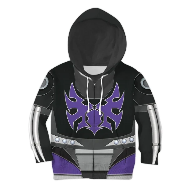 Black Hot Rodimus Kid Costume Cosplay Hoodie Sweatshirt T-Shirt 4 - Image 1