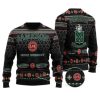 Black Jameson Christmas Ugly Christmas Sweater - Image 1