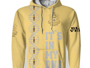 Black Velvet It's In My DNA-3D Unisex Hoodie - Image 1