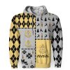 Black Velvet Merry Christmas And -3D Unisex Hoodie - Image 1