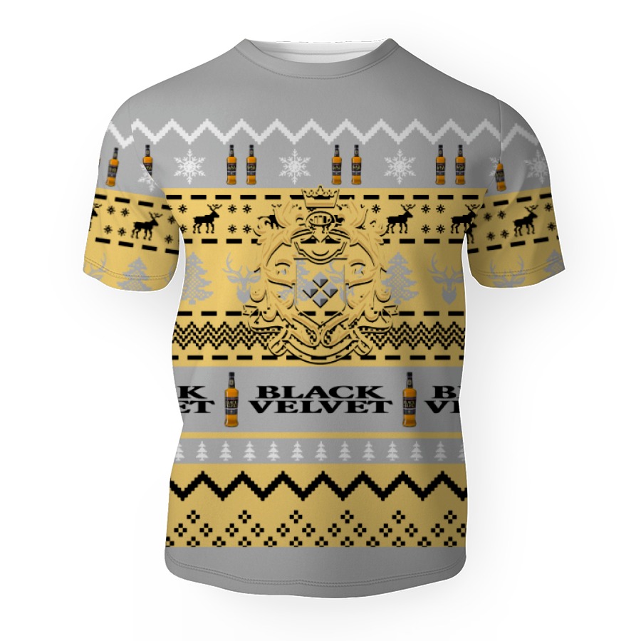 black velvet shirts for men with vintage for sale 3d unisex t shirt 1 Black Velvet Shirts For Men With Vintage For Sale-3D Unisex T-Shirt - Image 1