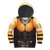 Blackarachnia Beast Wars Kid Costume Cosplay Hoodie Sweatshirt T-Shirt 1 - Image 1