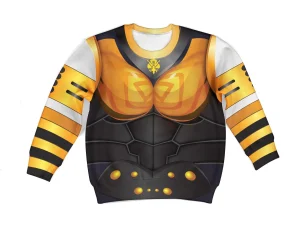 Blackarachnia Beast Wars Kid Costume Cosplay Hoodie Sweatshirt T-Shirt 2 - Image 1