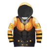 Blackarachnia Beast Wars Kid Costume Cosplay Hoodie Sweatshirt T-Shirt 4 - Image 1