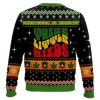 Bob Marley 420 Three Little Birds Christmas Ugly Christmas Sweater - Image 2