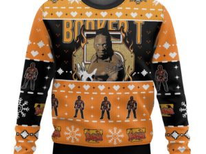 Booker T Ugly Christmas Sweater - Image 1