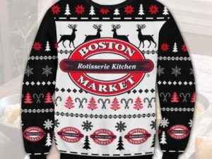 Boston Market Ugly Christmas Sweater - Image 1