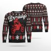 Braaap Moto Ugly Christmas Sweater Red Version - Image 2