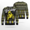 Braaap Moto Ugly Christmas Sweater Yellow Version - Image 2