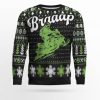 Braaap Snowmobile Ugly Christmas Sweater - Image 1