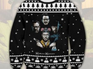 Breaking Bad Christmas Ugly Christmas Sweater - Image 1