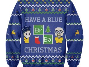Breaking Bad Have A Blue Christmas Ugly Christmas Sweater - Image 1