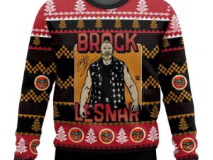 Brock Lesnar Ugly Christmas Sweater - Image 1