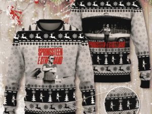 Bruce Springsteen Ugly Christmas Sweater - Image 1