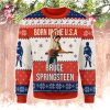 Bruce Springsteen Ugly Christmas Sweater Holiday Gift - Image 1