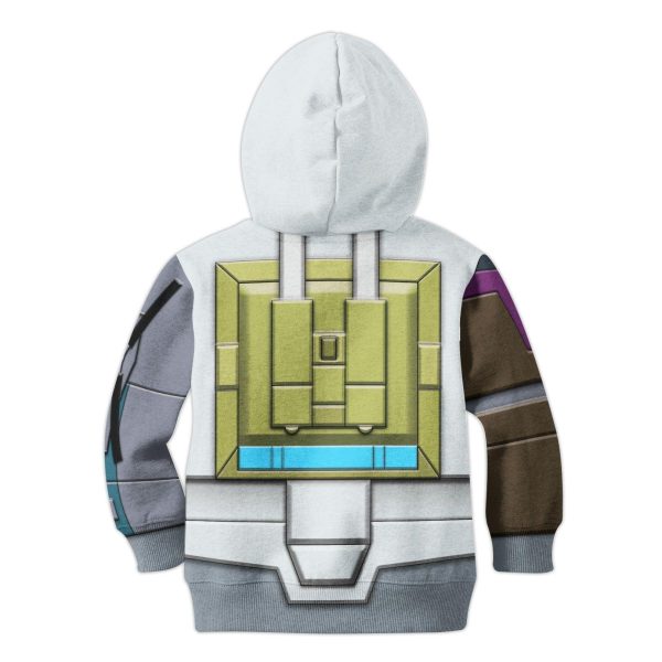 Bruticus Kid Costume Cosplay Hoodie Sweatshirt T-Shirt 1 - Image 2
