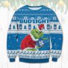 Bud Light Grinch Ugly Christmas Sweater - Image 1
