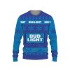 Bud Light Merry Christmas Unisex Gift Fan-3D Sweatshirt - Image 1
