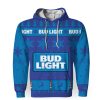 Bud Light Merry Christmas Unisex Gift Fan-3D Unisex Hoodie - Image 1