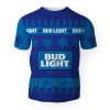 Bud Light Merry Christmas Unisex Gift Fan-3D Unisex T-Shirt - Image 1