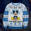 Bud Light Mickey Here Ugly Christmas Sweater - Image 1