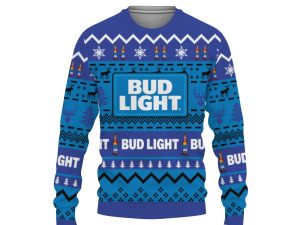 Bud Light Shirts Beer Vintage Logo-3D Sweatshirt - Image 1