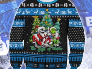Bud Light The Boys Of Winter Ugly Christmas Sweater - Image 1