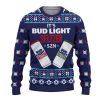 Bud Light Ugly Christmas Sweater Xmas Gift Holiday Gift - Image 1