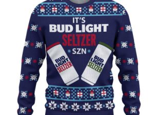 Bud Light Ugly Christmas Sweater Xmas Gift Holiday Gift - Image 1