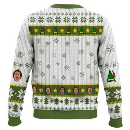buddy the elf ugly christmas sweater holiday gift 2 Buddy The Elf Ugly Christmas Sweater Holiday Gift - Image 2