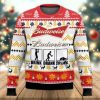 Budweiser Drunk Ugly Christmas Sweater - Image 1