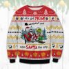 Budweiser Get Drunk Ugly Christmas Sweater - Image 1