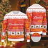 Budweiser Ugly Christmas Sweater - Image 1
