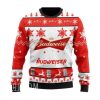 Budweiser Ugly Christmas Sweater Holiday Gift Holiday Gift - Image 1
