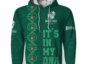 Buffalo Trace It's In My DNA-3D Unisex Hoodie - Image 1