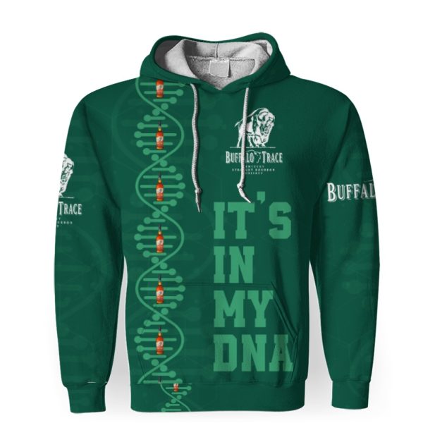 Buffalo Trace It's In My DNA-3D Unisex Hoodie - Image 1