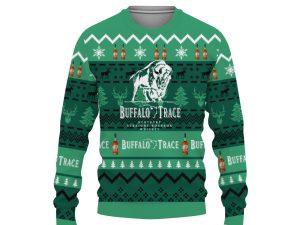 Buffalo Trace Shirts For Men With Vintage For Sale-3D Sweatshirt - Image 1
