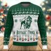 Buffalo Trace Ugly Christmas Sweater Holiday Gift - Image 1