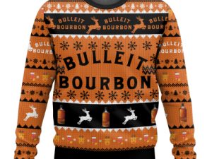 Bulleit Bourbon Ugly Christmas Sweater - Image 1