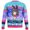 Bunny Girl Senpai Rascal Does Not Dream Of Bunny Girl Senpai Ugly Christmas Sweater - Image 2