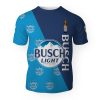 Busch Light And Pattern Logo-3D Unisex T-Shirt - Image 1