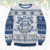 Busch Light Born To Drink Ugly Christmas Sweater - Image 1