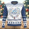 Busch Light Heart Ugly Christmas Sweater - Image 1