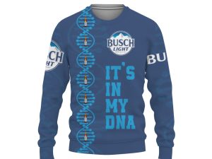 Busch Light It's In My DNA-3D Sweatshirt - Image 1